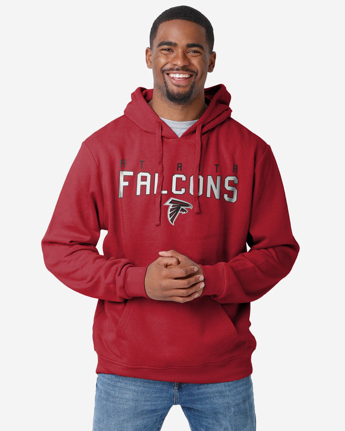 Atlanta Falcons Solid Hoodie FOCO S - FOCO.com