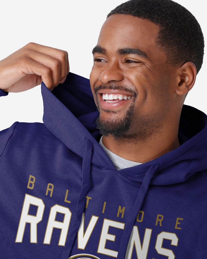 Baltimore Ravens Solid Hoodie FOCO - FOCO.com