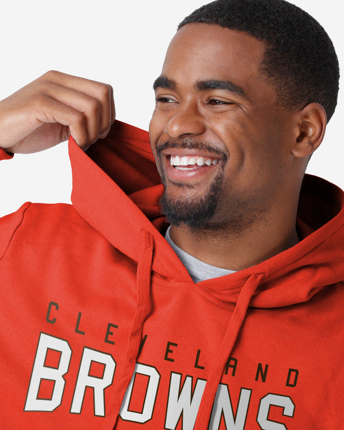 Cleveland Browns Solid Hoodie FOCO - FOCO.com