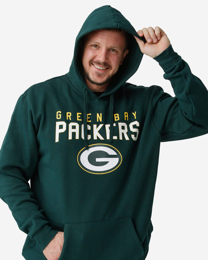 Green Bay Packers Solid Hoodie FOCO - FOCO.com