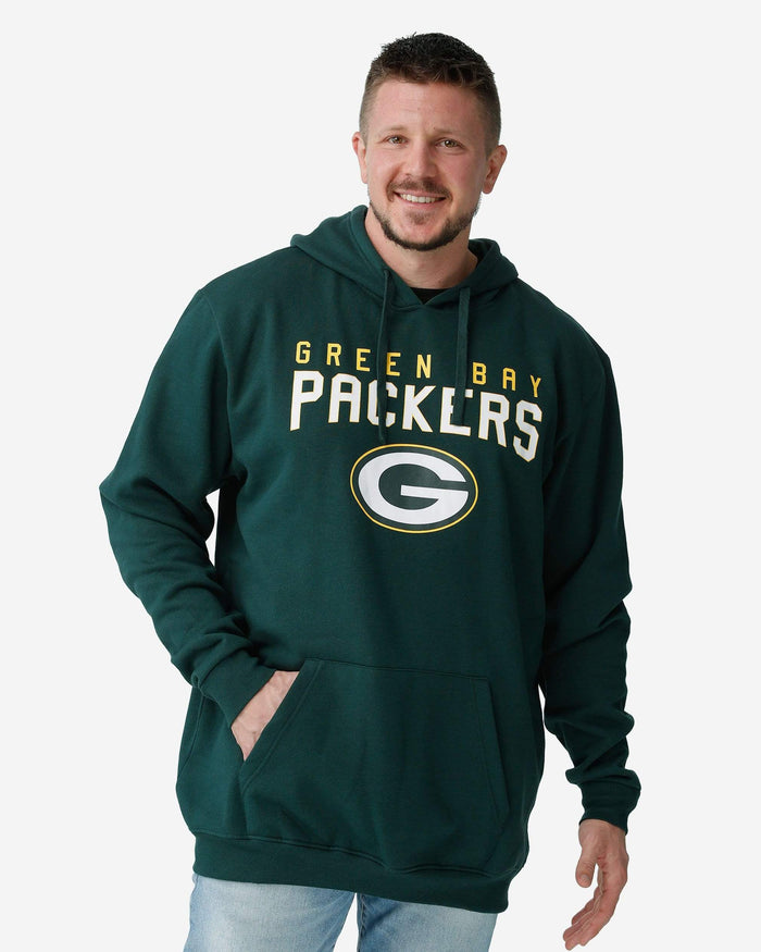 Green Bay Packers Solid Hoodie FOCO S - FOCO.com