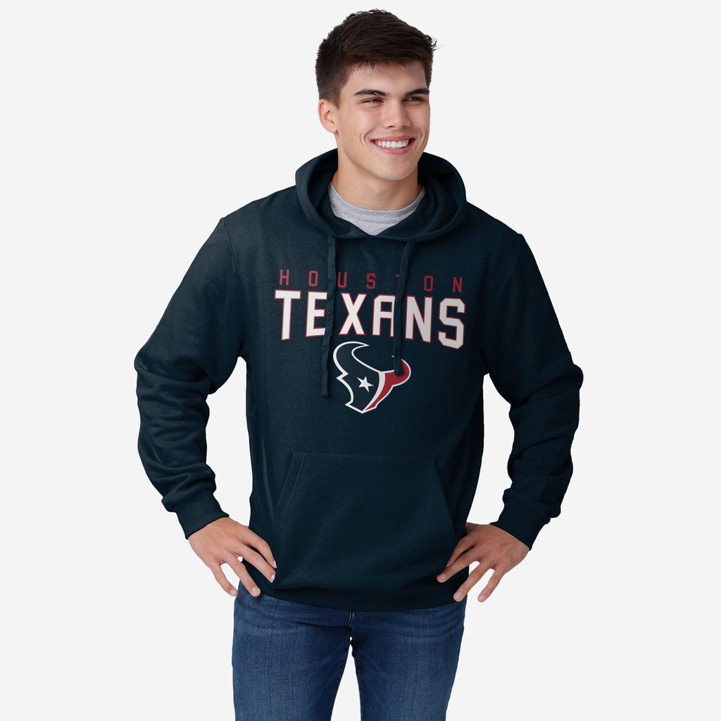 Houston Texans Solid Hoodie FOCO S - FOCO.com