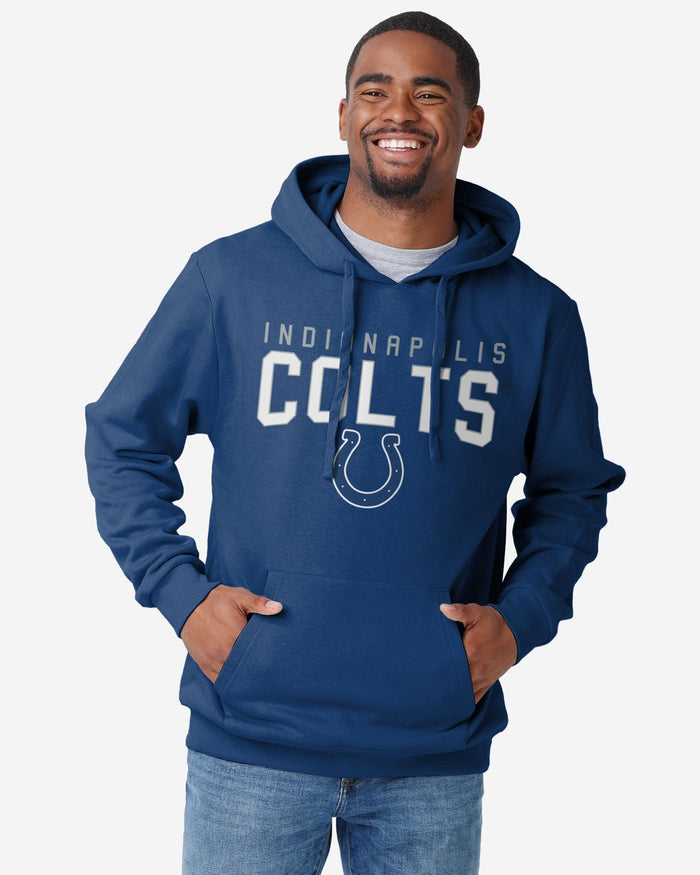 Indianapolis Colts Solid Hoodie FOCO S - FOCO.com