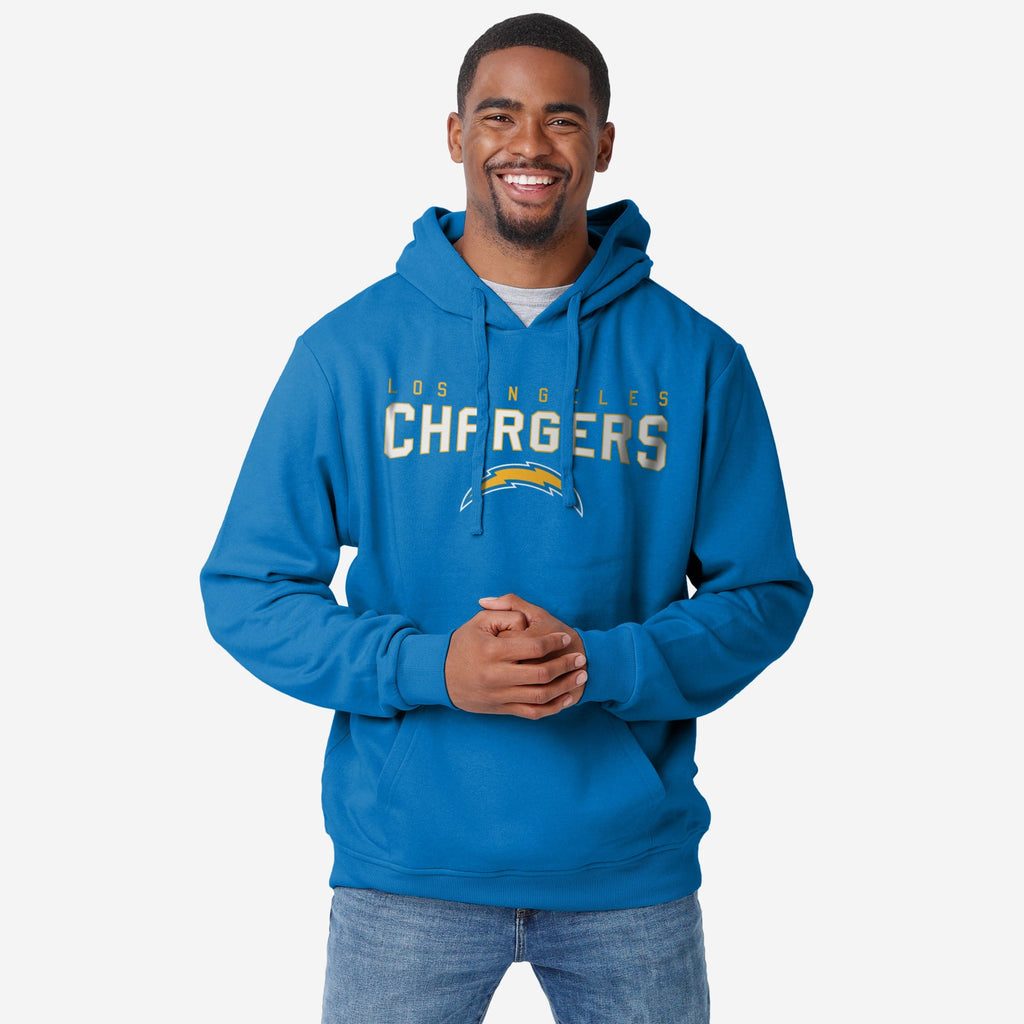 Los Angeles Chargers Solid Hoodie FOCO S - FOCO.com