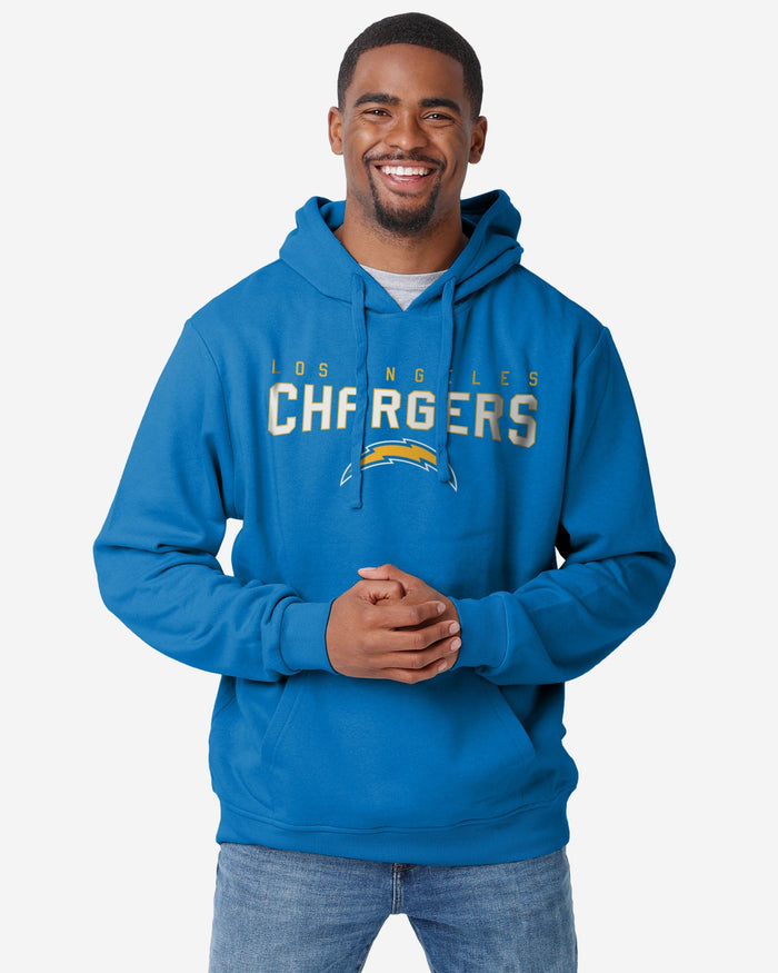 Los Angeles Chargers Solid Hoodie FOCO S - FOCO.com