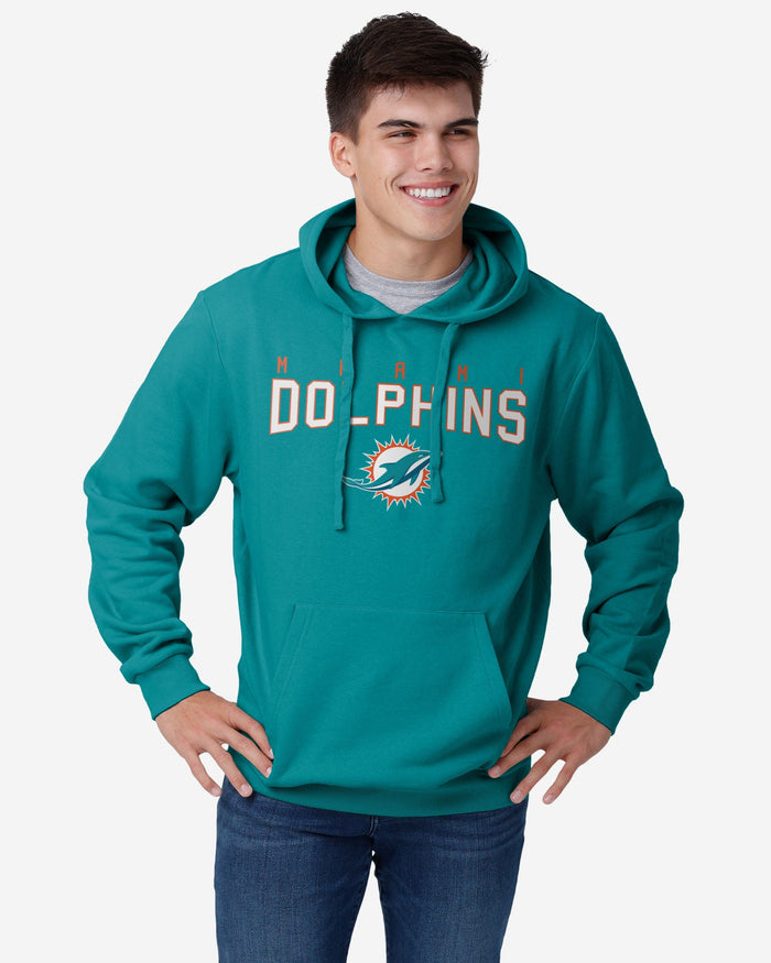 Miami Dolphins Solid Hoodie FOCO S - FOCO.com