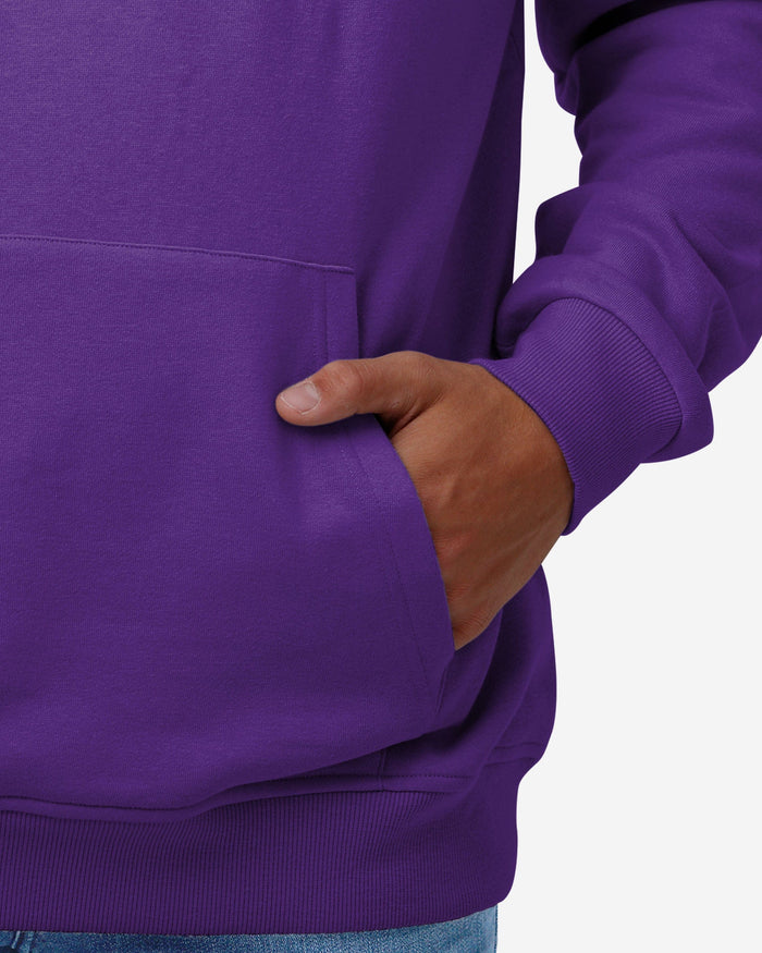 Minnesota Vikings Solid Hoodie FOCO - FOCO.com