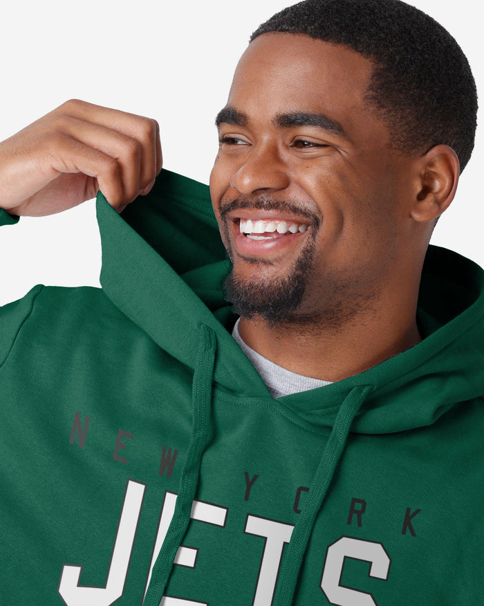 New York Jets Solid Hoodie FOCO - FOCO.com