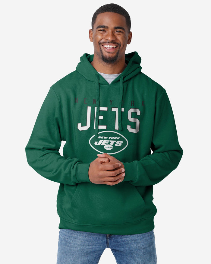 New York Jets Solid Hoodie FOCO S - FOCO.com