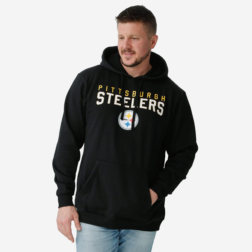 Pittsburgh Steelers Solid Hoodie FOCO S - FOCO.com