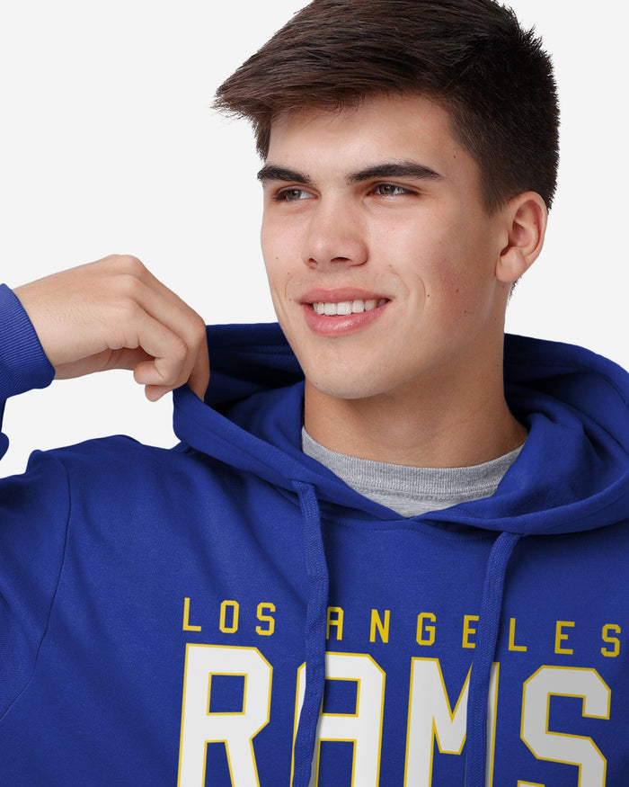 Los Angeles Rams Solid Hoodie FOCO - FOCO.com