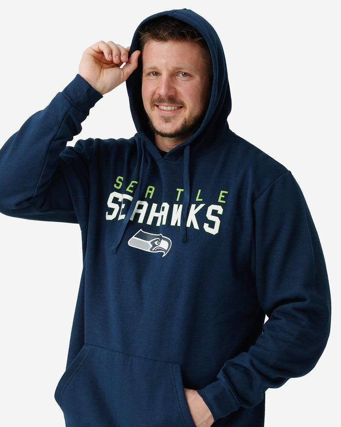 Seattle Seahawks Solid Hoodie FOCO - FOCO.com