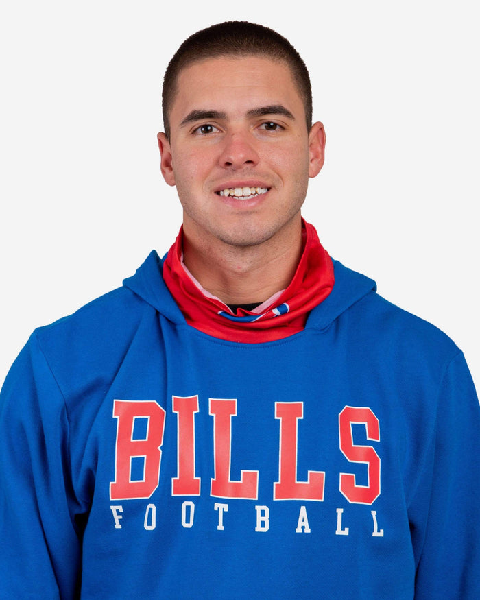 Buffalo Bills Solid Gaiter Hoodie FOCO - FOCO.com