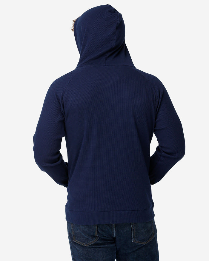 Seattle Seahawks Team Color Waffle Hoodie FOCO - FOCO.com