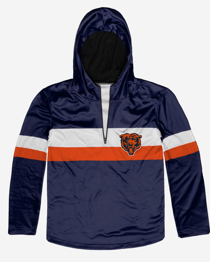 Chicago Bears Quarter Zip Hoodie FOCO - FOCO.com