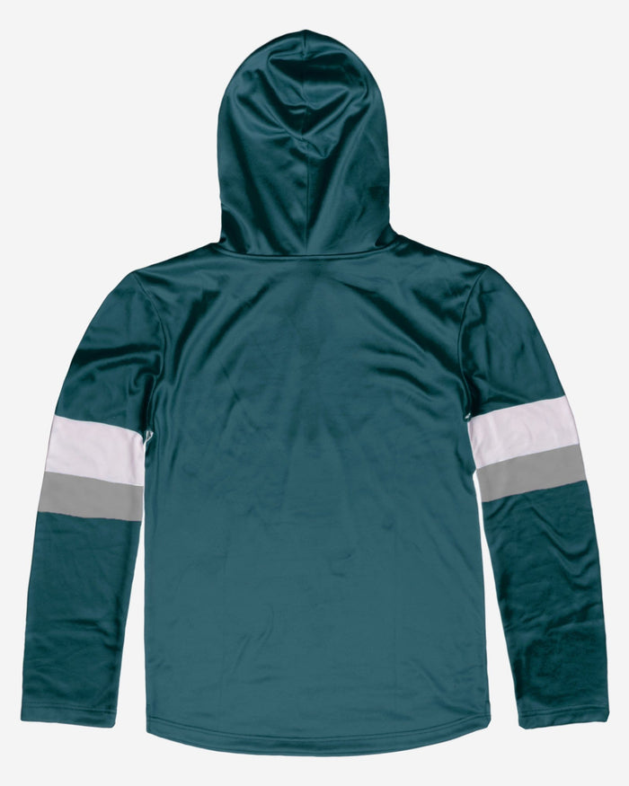 Philadelphia Eagles Quarter Zip Hoodie FOCO - FOCO.com