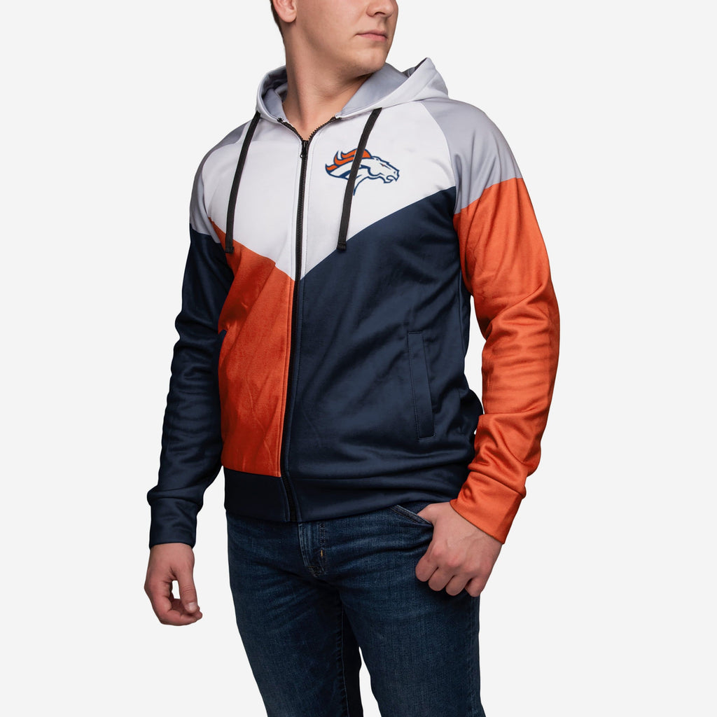 Denver Broncos Hooded Track Jacket FOCO - FOCO.com