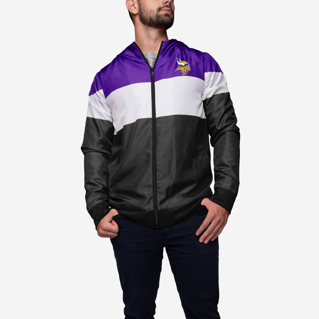 Minnesota Vikings Hooded Gameday Jacket FOCO - FOCO.com