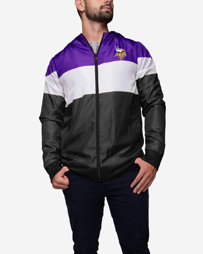 Minnesota Vikings Hooded Gameday Jacket FOCO - FOCO.com