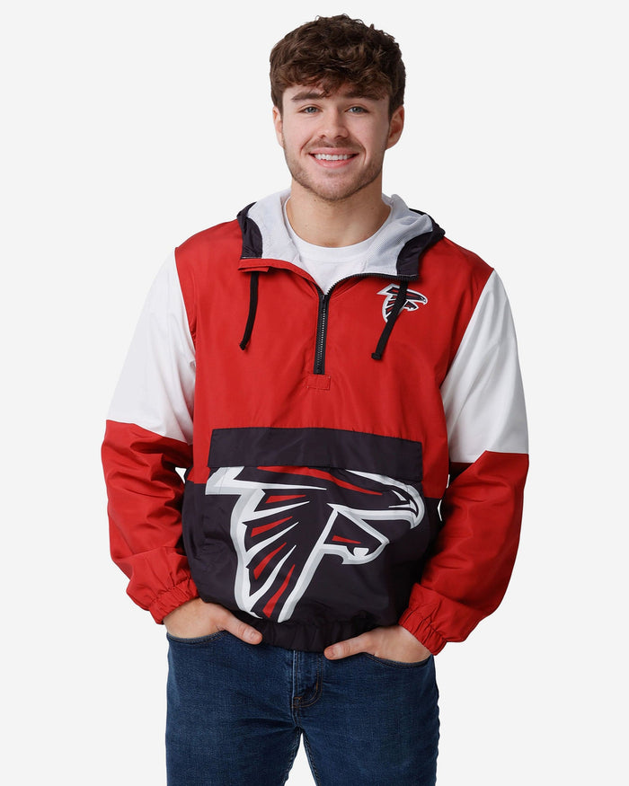 Atlanta Falcons Warm-Up Windbreaker FOCO S - FOCO.com