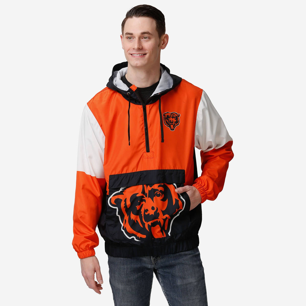 Chicago Bears Warm-Up Windbreaker FOCO S - FOCO.com