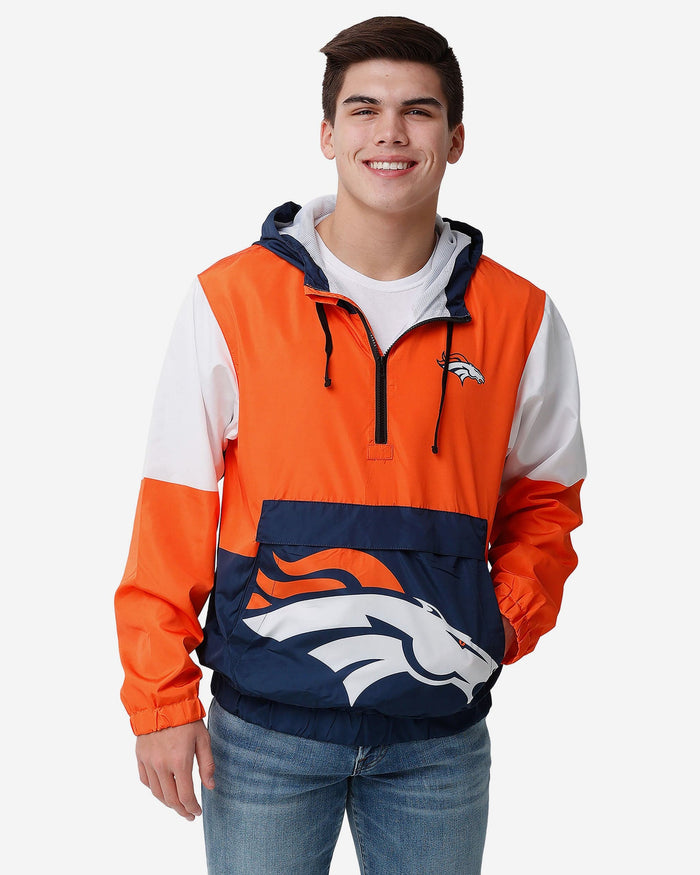 Denver Broncos Warm-Up Windbreaker FOCO S - FOCO.com