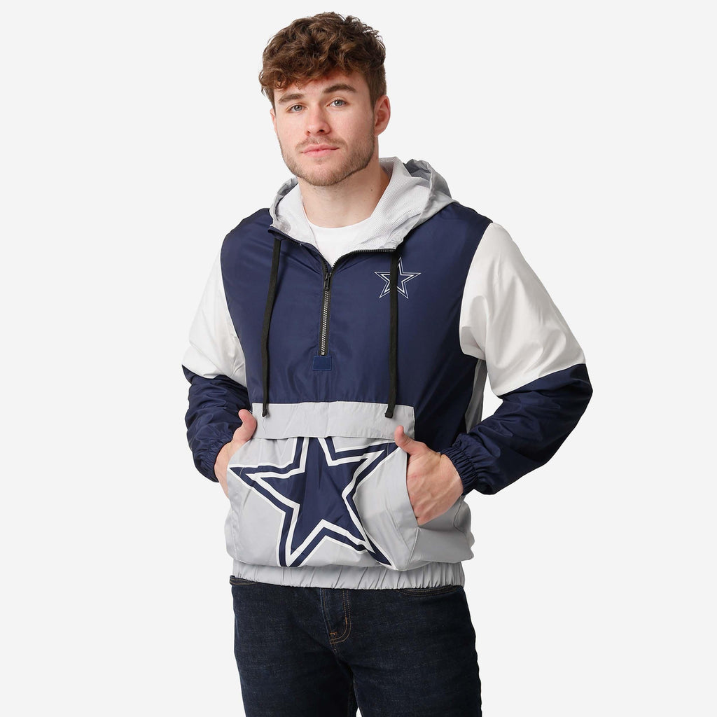 Dallas Cowboys Warm-Up Windbreaker FOCO S - FOCO.com