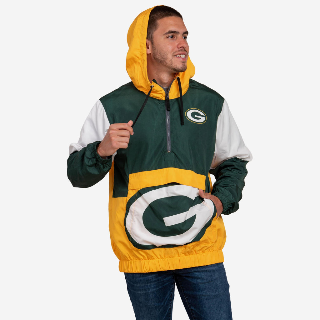 Green Bay Packers Warm-Up Windbreaker FOCO S - FOCO.com