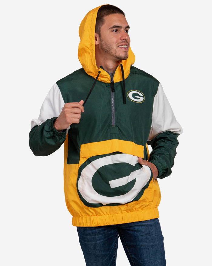 Green Bay Packers Warm-Up Windbreaker FOCO S - FOCO.com