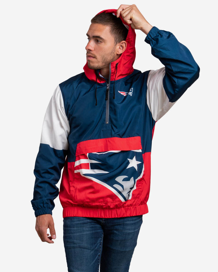 New England Patriots Warm-Up Windbreaker FOCO S - FOCO.com