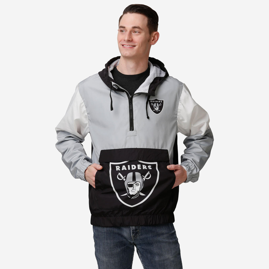 Las Vegas Raiders Warm-Up Windbreaker FOCO S - FOCO.com