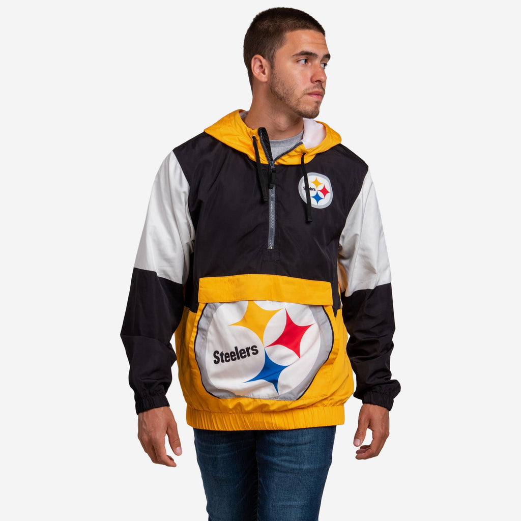 Pittsburgh Steelers Warm-Up Windbreaker FOCO S - FOCO.com