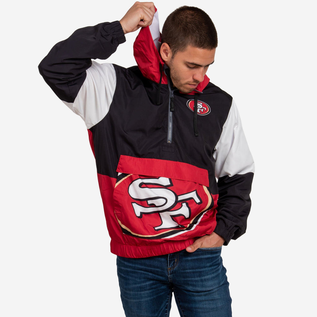 San Francisco 49ers Warm-Up Windbreaker FOCO S - FOCO.com