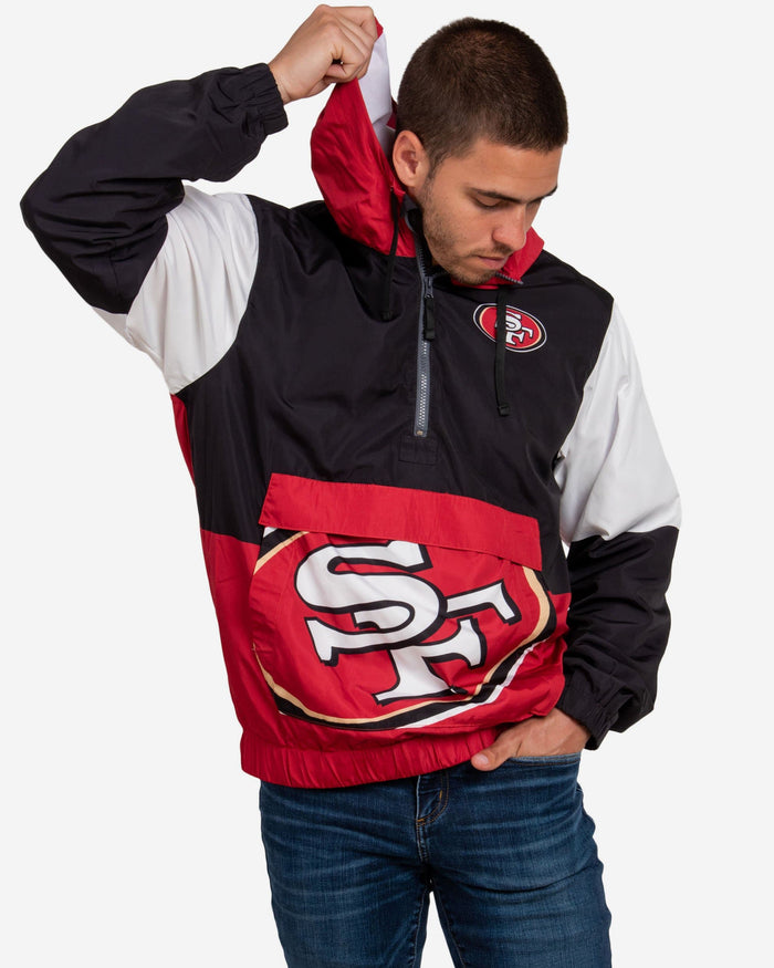 San Francisco 49ers Warm-Up Windbreaker FOCO S - FOCO.com