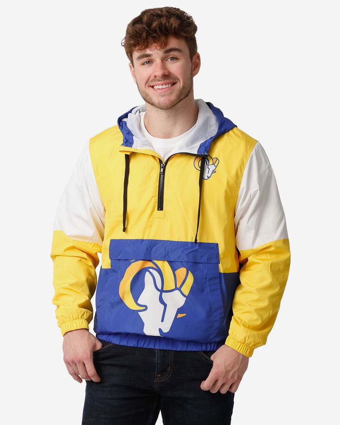 Los Angeles Rams Warm-Up Windbreaker FOCO S - FOCO.com