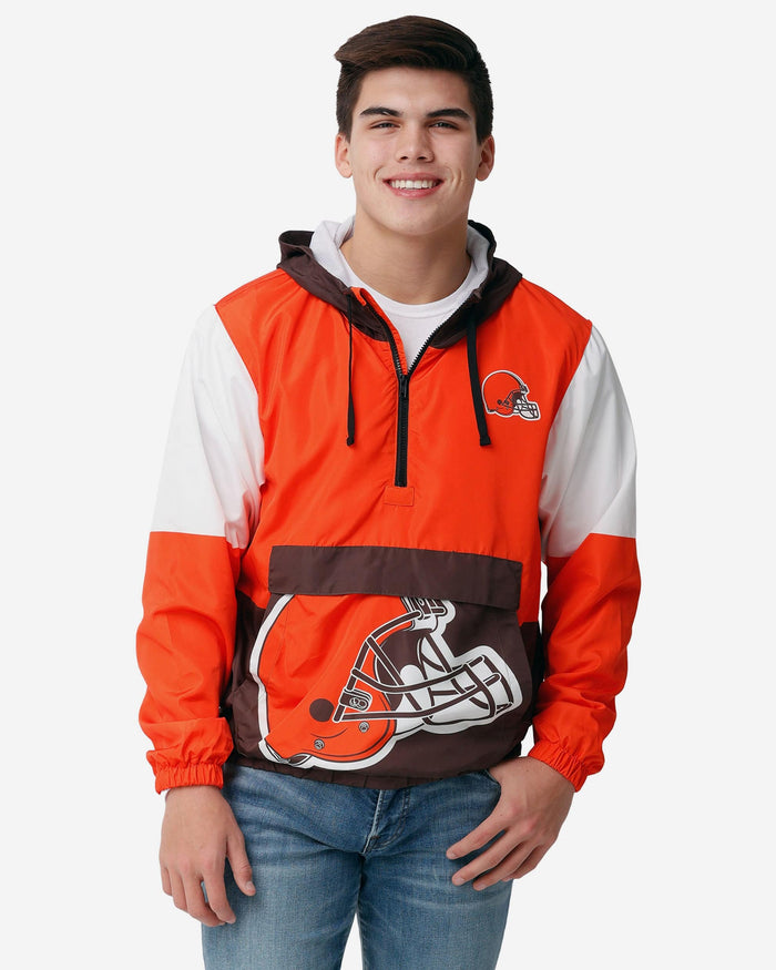 Cleveland Browns Warm-Up Windbreaker FOCO M - FOCO.com