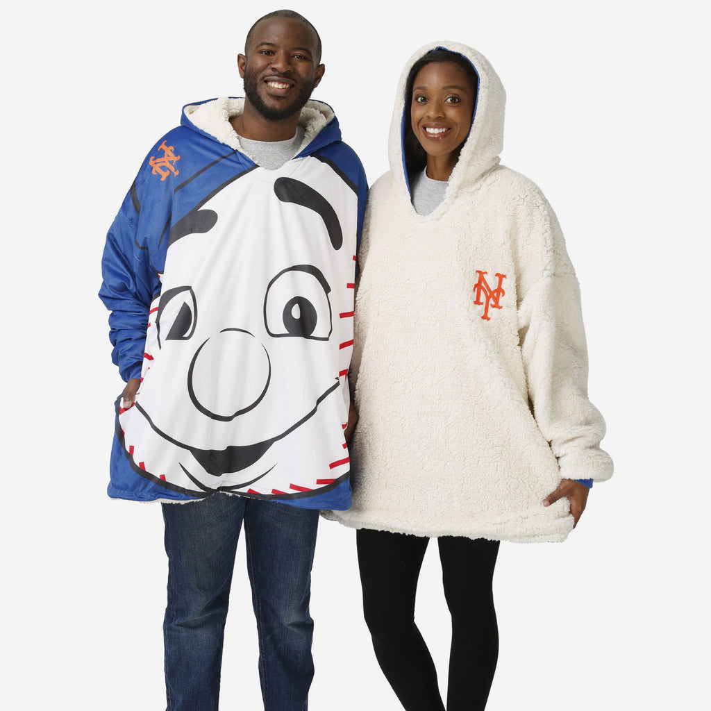 Mr Met New York Mets Reversible Mascot Hoodeez FOCO - FOCO.com