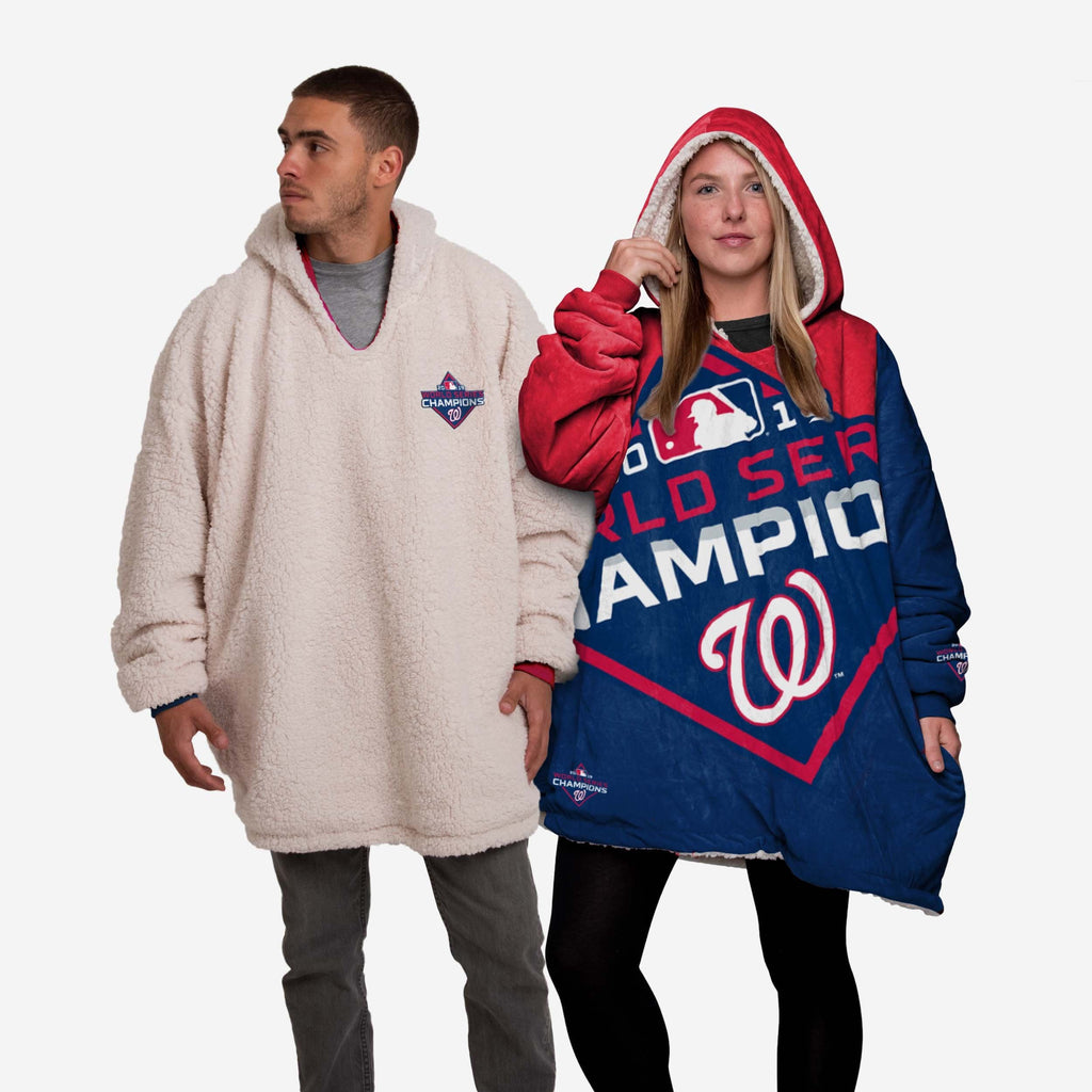 Washington Nationals 2019 World Series Champions Reversible Hoodeez FOCO - FOCO.com