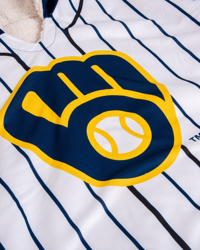 Milwaukee Brewers Alternate Home Game Day Big Logo Hoodeez FOCO - FOCO.com