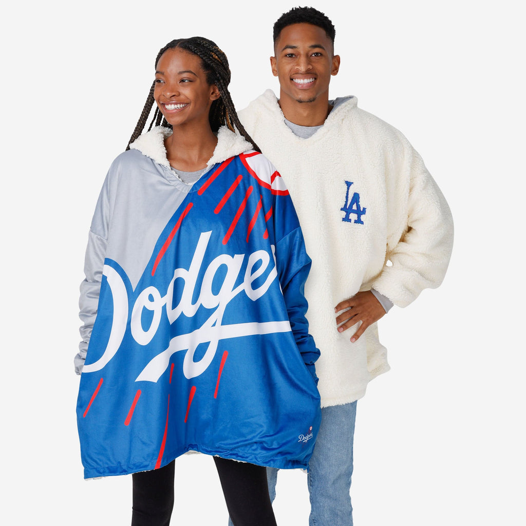 Los Angeles Dodgers Reversible Colorblock Hoodeez FOCO - FOCO.com