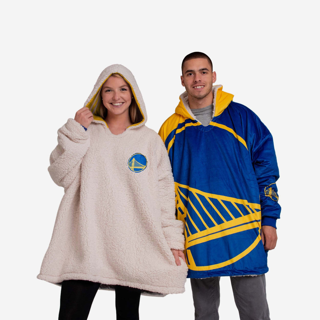Golden State Warriors Reversible Colorblock Hoodeez FOCO - FOCO.com