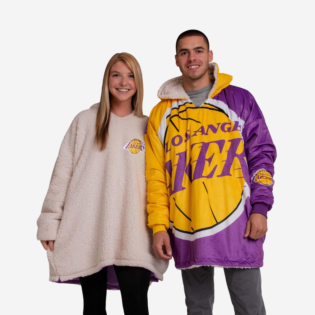 Los Angeles Lakers Reversible Colorblock Hoodeez FOCO - FOCO.com