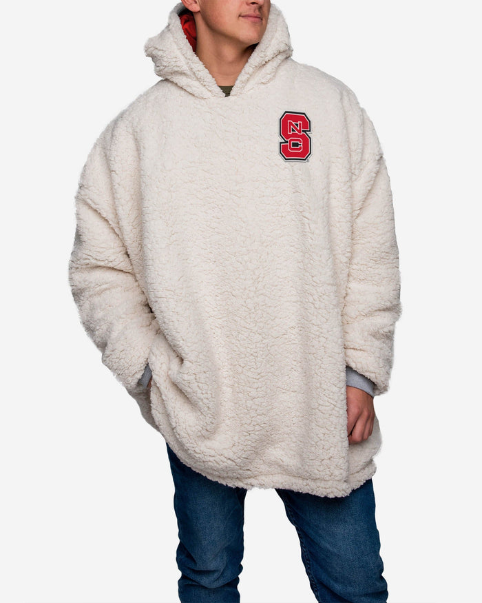 NC State Wolfpack Reversible Big Logo Hoodeez FOCO - FOCO.com