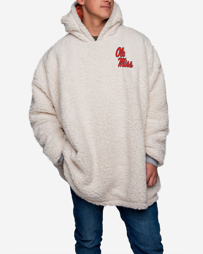 Ole Miss Rebels Reversible Big Logo Hoodeez FOCO - FOCO.com