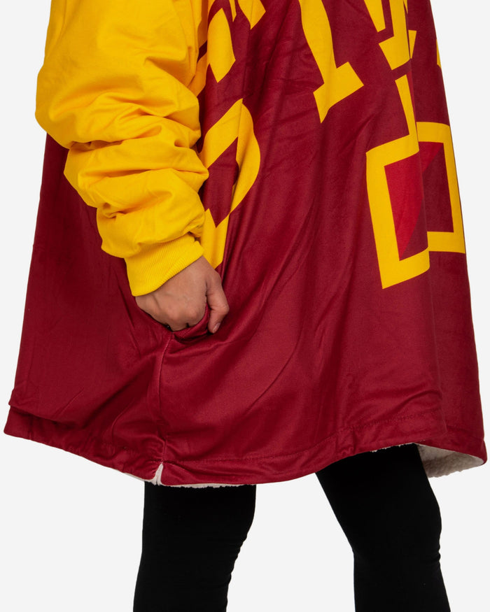 Iowa State Cyclones Reversible Colorblock Hoodeez FOCO - FOCO.com