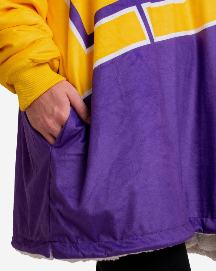 LSU Tigers Reversible Colorblock Hoodeez FOCO - FOCO.com