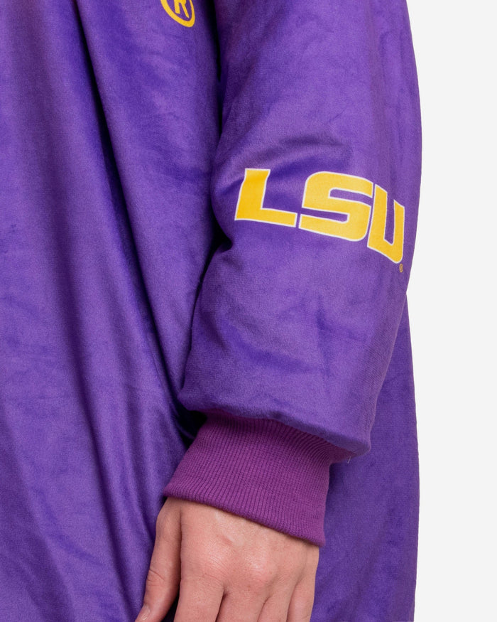 LSU Tigers Reversible Colorblock Hoodeez FOCO - FOCO.com