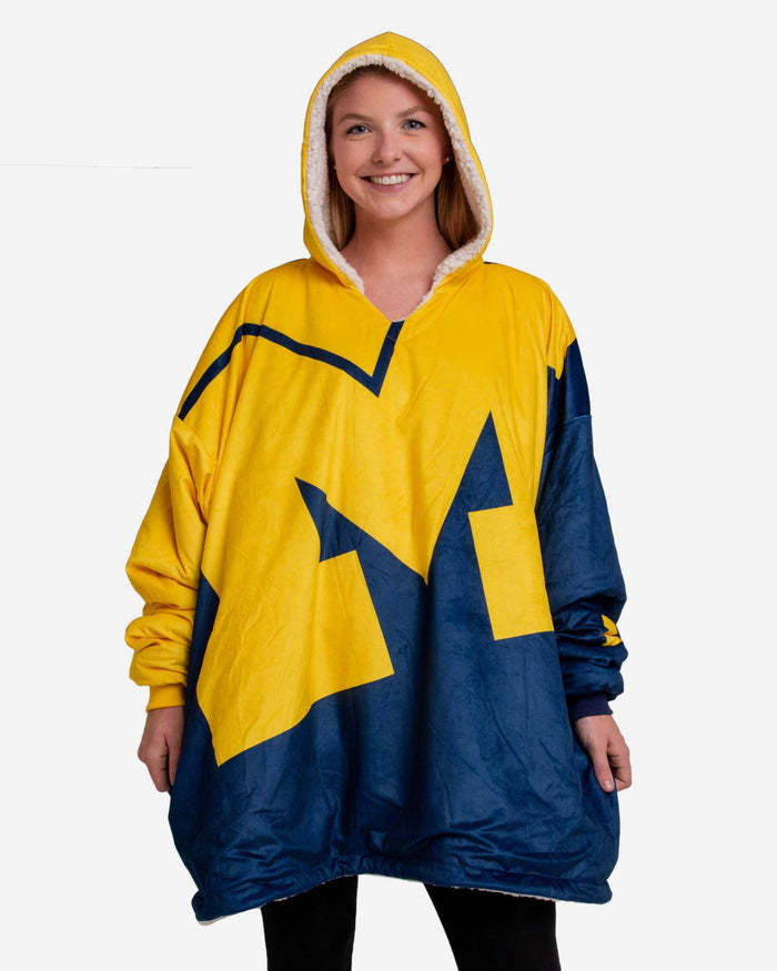 Michigan Wolverines Reversible Colorblock Hoodeez FOCO - FOCO.com