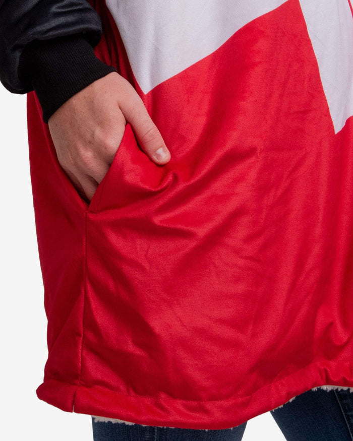 Nebraska Cornhuskers Reversible Colorblock Hoodeez FOCO - FOCO.com