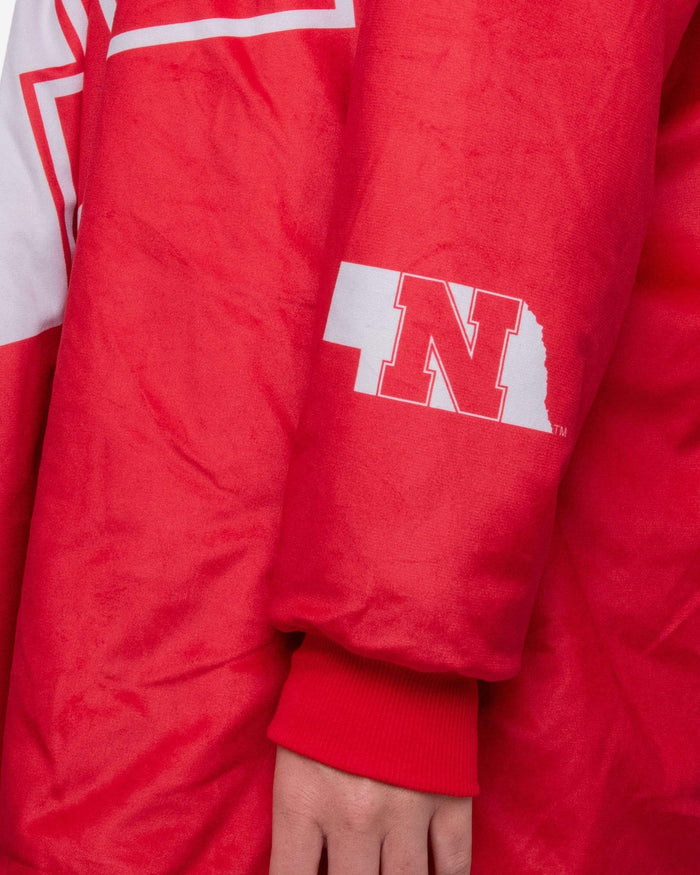 Nebraska Cornhuskers Reversible Colorblock Hoodeez FOCO - FOCO.com